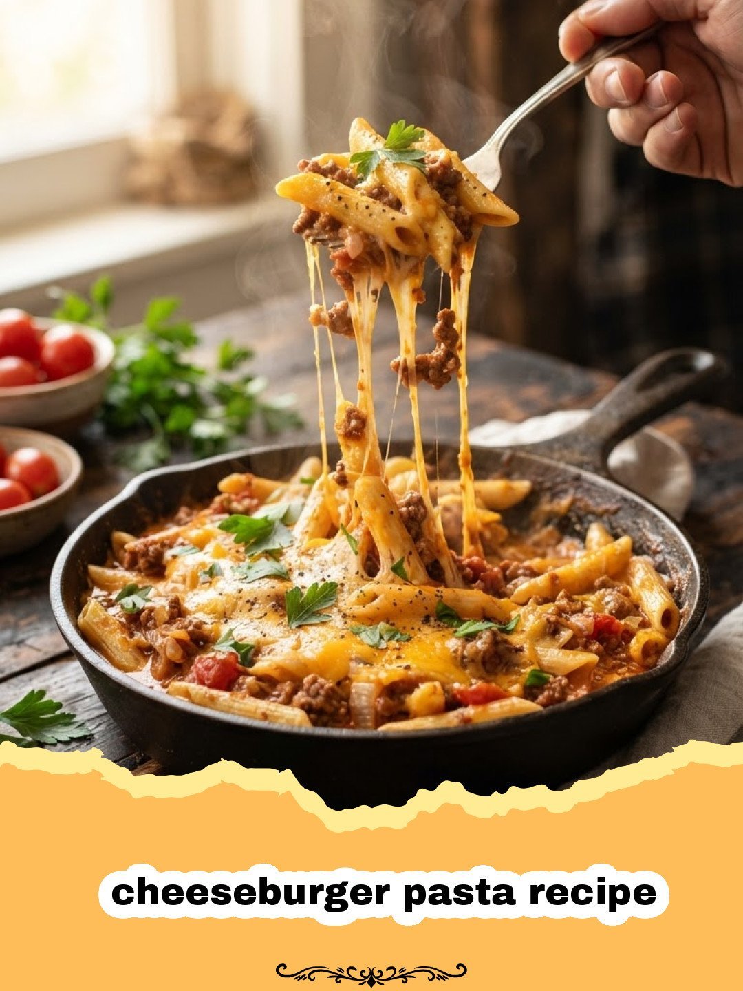 Easy Cheeseburger Pasta Recipe: One-Pot Weeknight Dinner