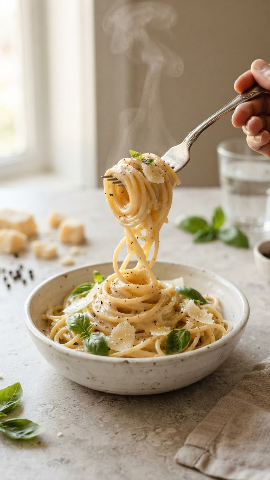 Creamy Pasta Without Cream Preparation