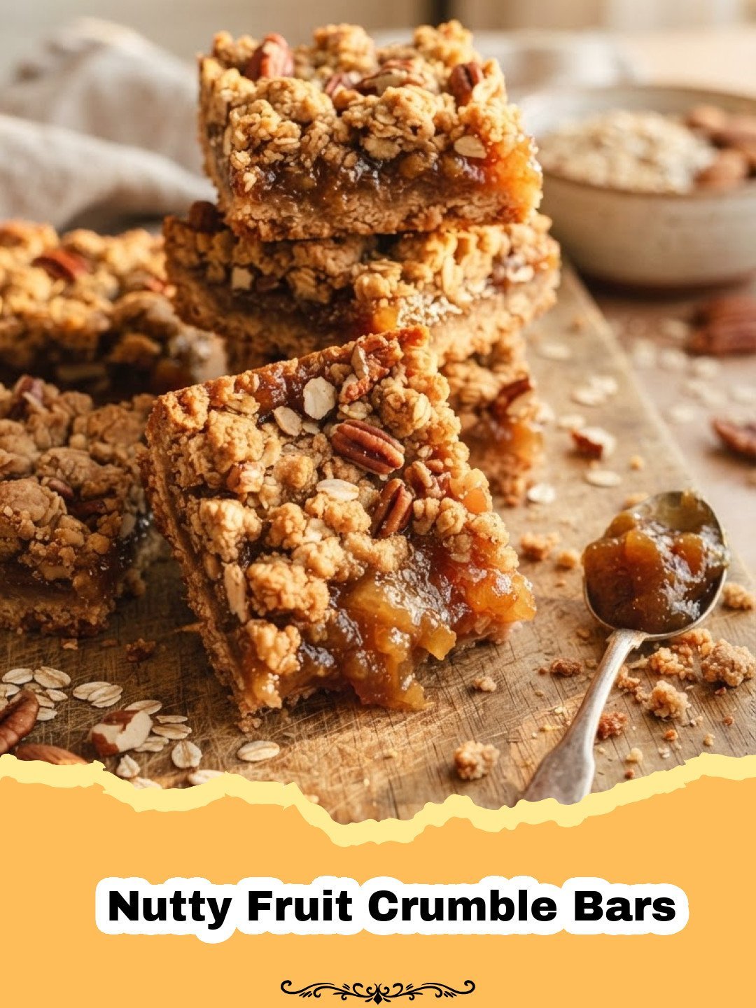 Nutty Fruit Crumble Bars: Easy & Budget-Friendly Recipe