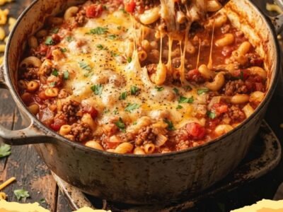 Hearty One-Pot Hamburger Goulash: A Budget Family Meal