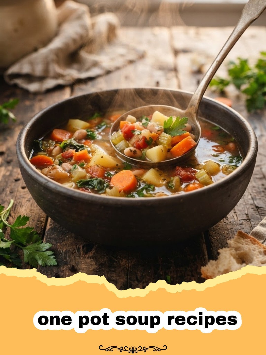 Hearty One-Pot Vegetable Soup Recipe