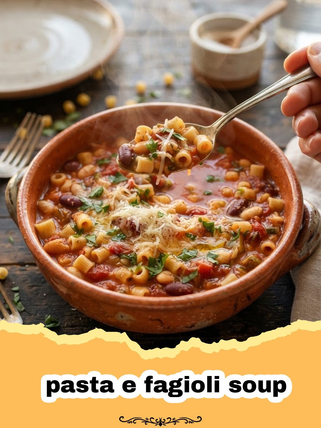 Hearty and Budget-Friendly Pasta e Fagioli Soup