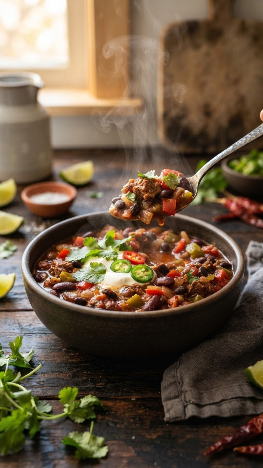 Low Sodium Chili Preparation