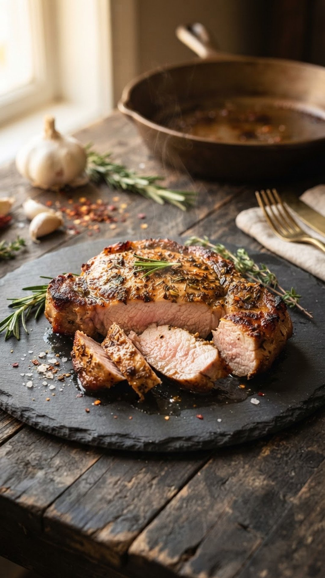 Pan Seared Pork Chops Preparation